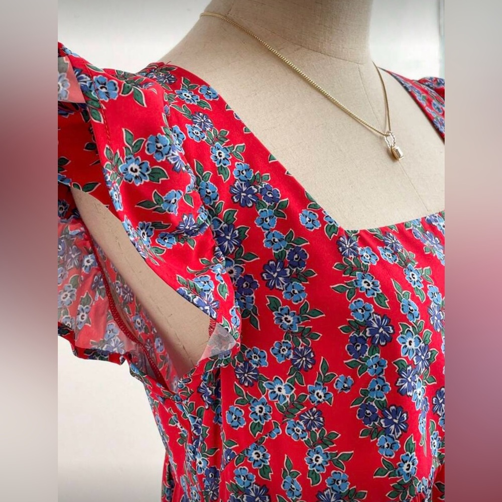 NWT Floral Dress - Picture 4 of 9